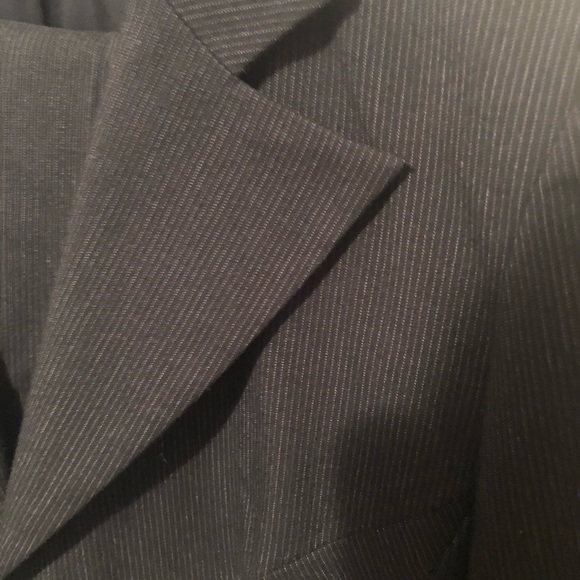 Kenneth Cole:Reaction black & white pinstripe suit - Picture 2 of 12